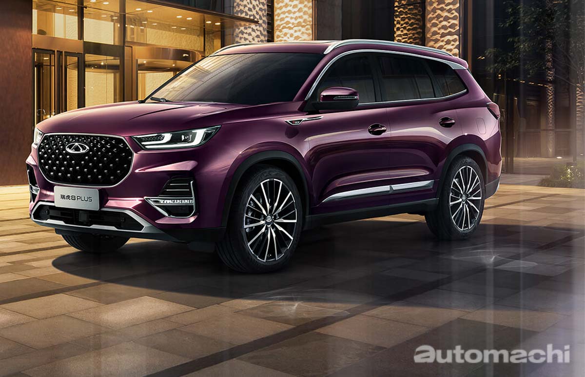 Chery Tiggo 8 Pro 将进军我国:1.6L涡轮引擎194 Hp、CKD 价格会有优势?