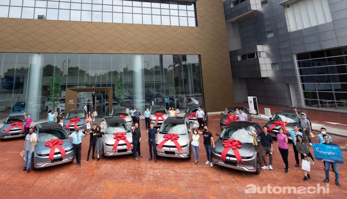 Hyundai Ioniq 5 举行本地交车仪式、累计订单已经突破了200张！