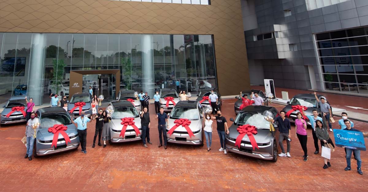 Hyundai Ioniq 5 举行本地交车仪式、累计订单已经突破了200张！