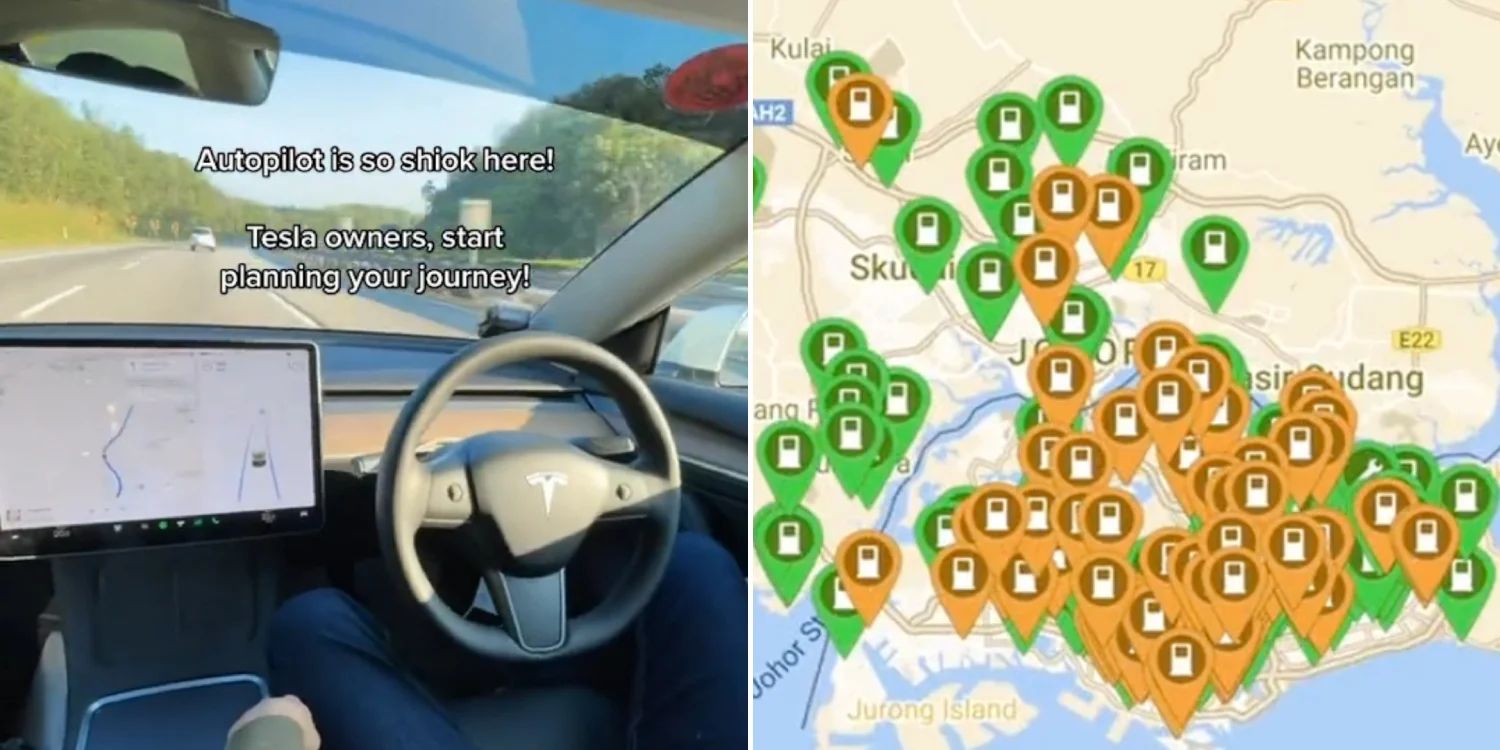 我国不能使用自动驾驶辅助功能，警将调查用 Tesla 自动驾驶前往槟城的情侣！