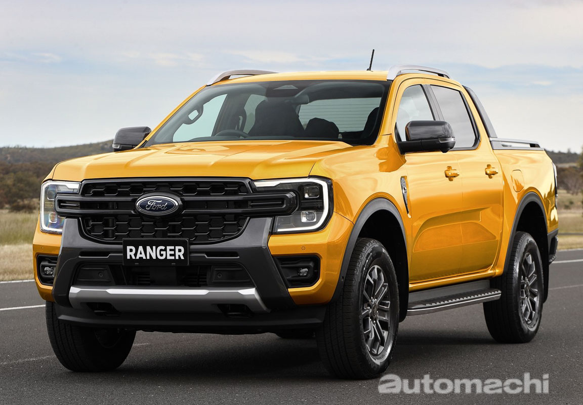 2022 Ford Ranger 即将引进我国?采用全新平台、更有科技感的硬派越野皮卡!