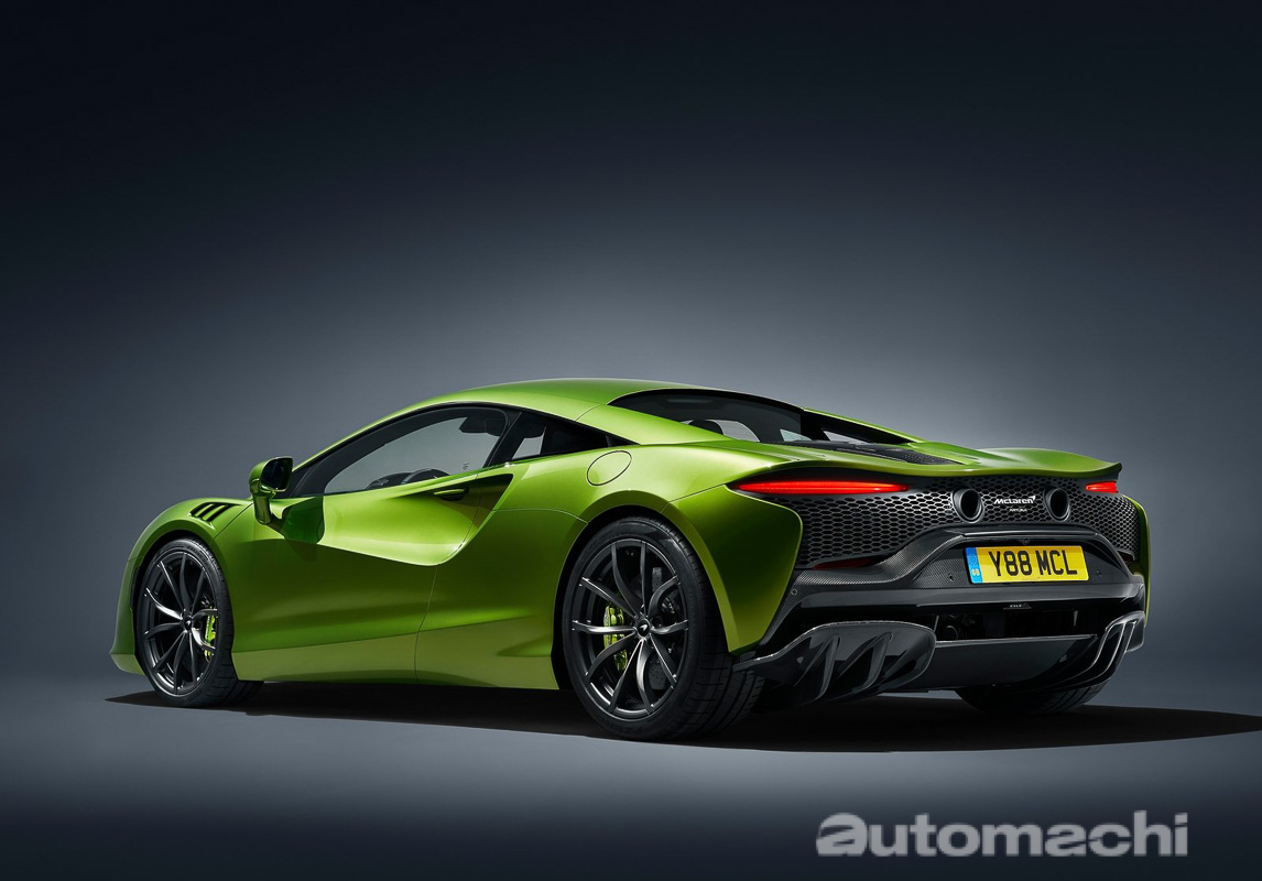 McLaren Artura 正式我国发布：新世代 PHEV 超跑 3.0L V6+电机，3 秒破 100 km/h，净车价 RM 1,050,000！