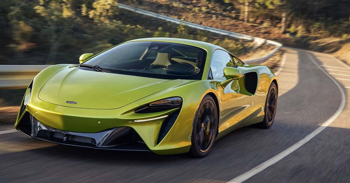 McLaren Artura 正式我国发布：新世代 PHEV 超跑 3.0L V6+电机，3 秒破 100 km/h，净车价 RM 1,050,000！