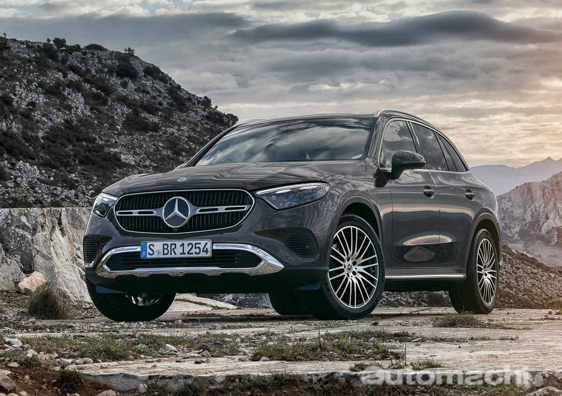 Mercedes-Benz GLC 大改款正式发布，全新设计，配置丰富，2.0L Turbo + 48V 轻混，最快 2023 上市！