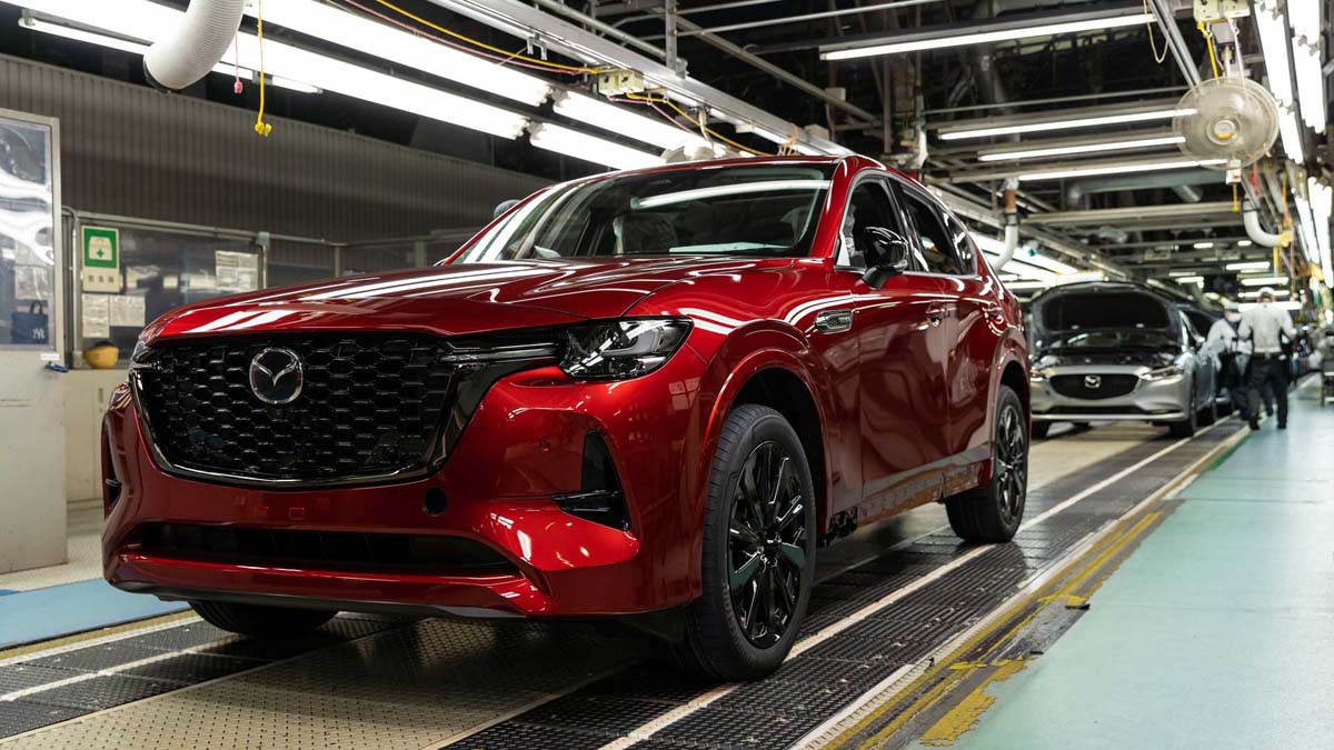 Mazda CX-60 正式投产，正式开启原厂迈向豪华品牌的新篇章、而且未来或进军马来西亚市场！