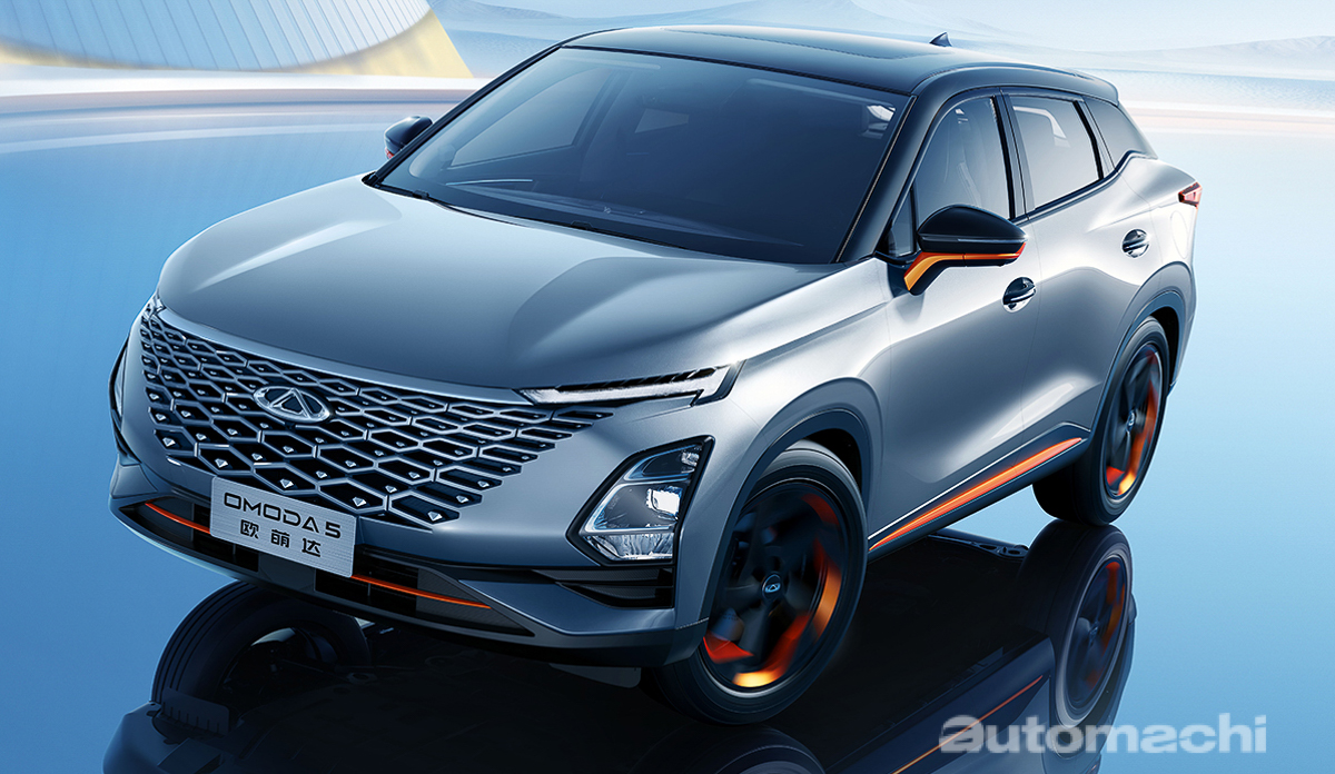 Chery Omoda 5 现身本地测试：最快年末发布、搭1.6L四缸涡轮引擎！