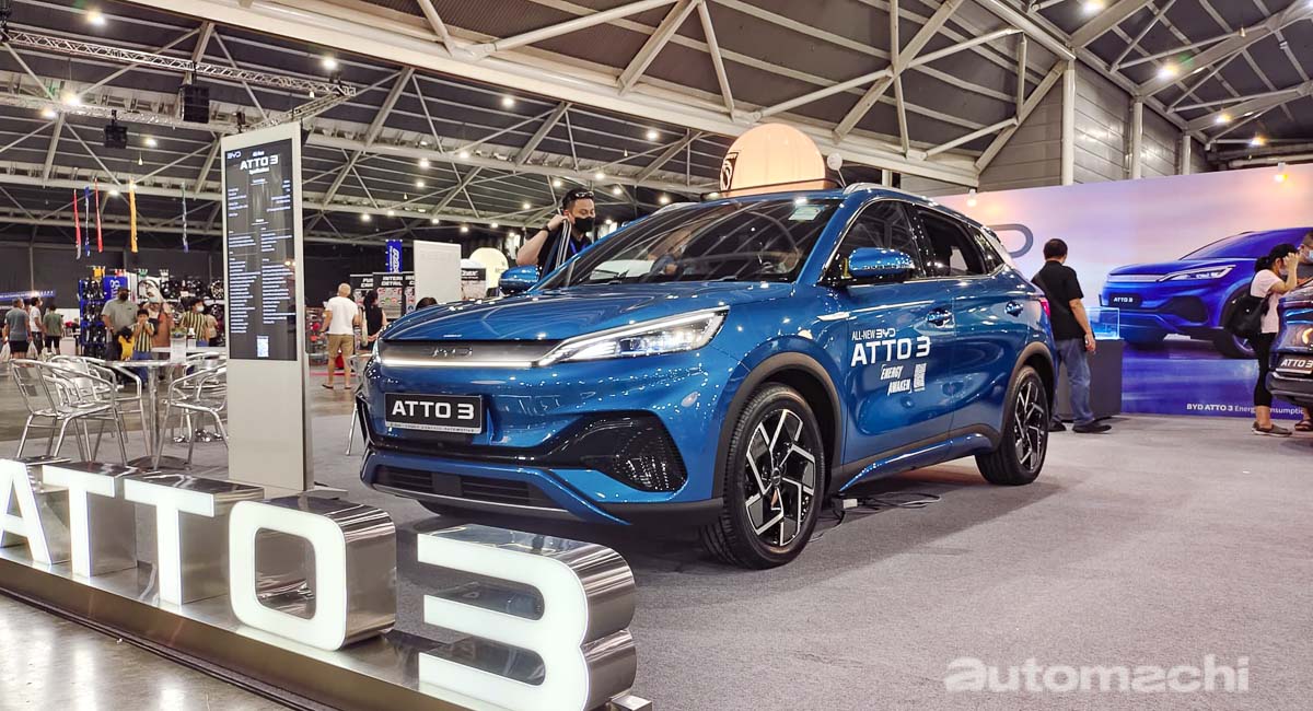 实拍：BYD ATTO 3 右驾版登场、最大续航480公里，新加坡售价约RM 580,872
