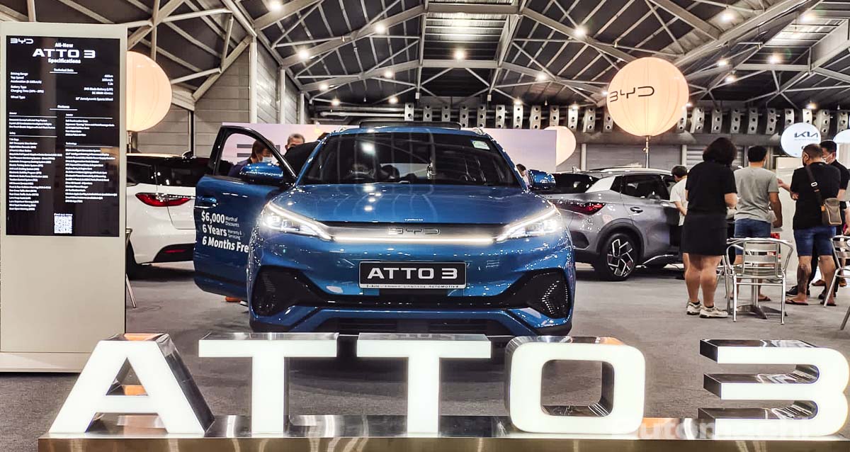 实拍：BYD ATTO 3 右驾版登场、最大续航480公里，新加坡售价约RM 580,872