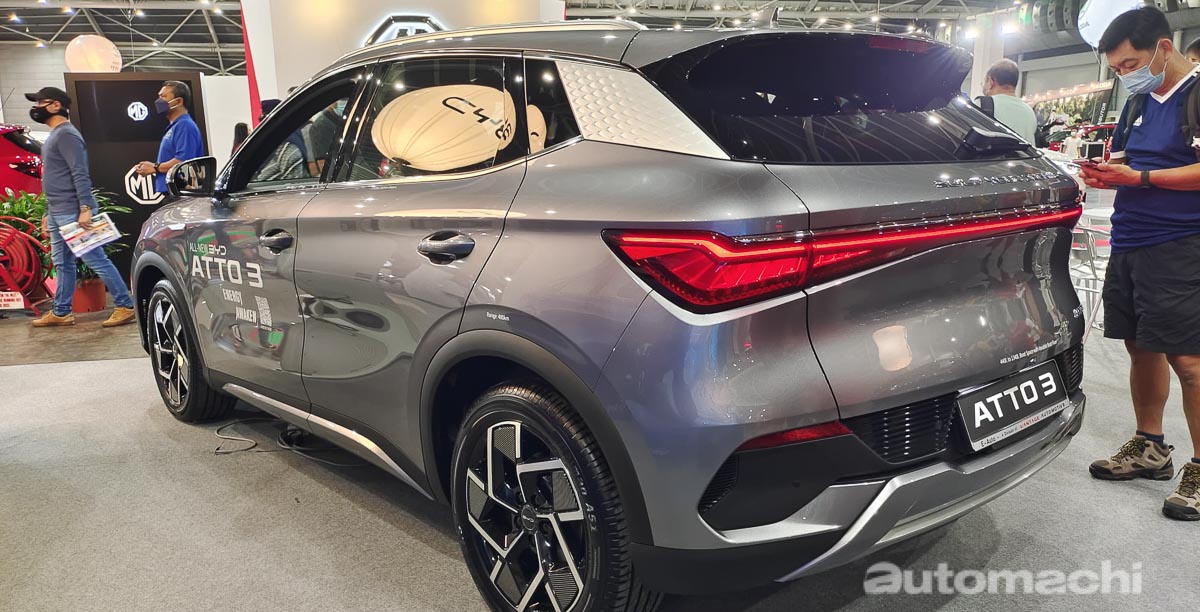 实拍：BYD ATTO 3 右驾版登场、最大续航480公里，新加坡售价约RM 580,872