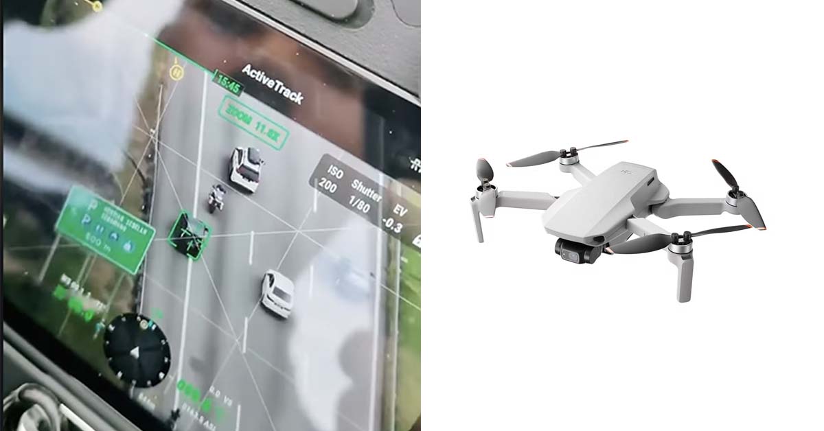 网络影片：警方用 Drone 无人机监控大道，违规驾驶者以后无所遁形？