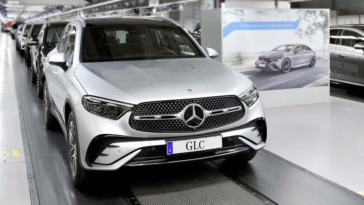 2023 Mercedes-Benz GLC 正式下线：搭载2.0L涡轮引擎+48V系统、我国2023年上市？