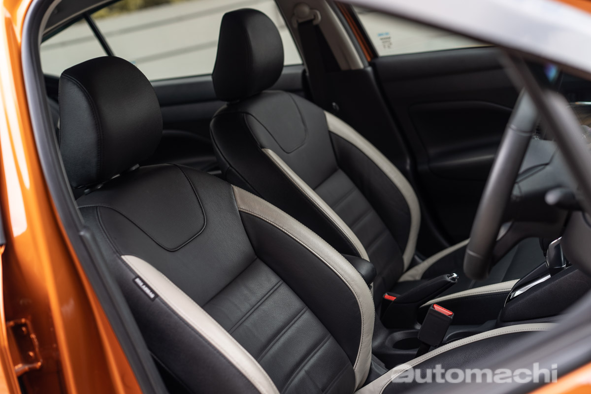 周末聊一聊： Nissan Almera Turbo 、唯一一辆日系的B-Segment涡轮车款可以考虑吗？  Nissan Almera Turbo 在发布之前普遍被认为是一辆非常有竞争力的车型，虽然目前能见度不算低，但是跟两个对手相比差距有些明显的，不过这款车的外观设计还是很吸引人的，那么作为唯一一款日系B-Segment 涡轮轿车，它值得考虑吗？  好看的皮囊千遍一律，但有趣的灵魂万里挑一。如果要我形容 Almera Turbo 这应该是我毕竟主要的观点。作为同级少有的 Turbo 引擎，这款车子的引擎是第一个吸引我的卖点，因为一开始刚接触汽车行业时，Turbocharged 涡轮增压对我来说是高性能车才会使用的。     虽然说这款车采用的是 1.0 的三缸涡轮增压引擎，但是 Almera Turbo 能有很不错的动力输出（主要是市区驾驶的灵活性）。这具引擎能输出 100 PS/98 Hp 和 152 Nm 的扭力，并且只要 2,400 rpm 到 4,000 rpm 就可爆发。良好的低扭配合优良的变速箱调教让这款车很适合 City Drive，不过在高速公路动力储备也很不错，但是如果适合其他两个日系对手相比，基本上占不上什么优势。  在舒适性方面，Almera Turbo 的椅子号称 Zero Gravity 座椅，舒适度自然是不错，但是主要是看驾驶者何乘坐者的身高，如果你的身高在170 cm以下那么还是ok的，如果你像小编一样的还是身高，那么自然就有些局促了。不过引擎的震动被很好地被隔绝在车外，如果在车厢内基本感觉不多，不会让你感觉到这是一具三缸引擎，而这也能证明 Nissan 在防火墙和隔音棉等等下了一定的功夫，但是在特定的情况下，你还是会觉得这个引擎的震动会有些明显，不过瑕不掩瑜。  买了车就不得不考虑打油的问题，而根据 Nissan官方公布的 Almera Turbo 油耗，这一款车非常地省油，一桶满缸汽油可以达到 650 km 的超长续航。不过根据我的实测，这款车在我国的用车情况（70%市区驾驶）下平均油耗为12 km/L左右，只能说是中规中矩，同样的和 Honda City 接近，略胜于目前还在贩售的 Vios 。  至于在安全配备完整上， Almera Turbo 有着非常丰富的功能，包括 360 度的全景摄像头，盲区警示系统，后侧来车预警。其中 AEB 还是全车系的标准配备，在配备这一点其实 Almera Turbo 其实也占不上优势，因为一些对手甚至给了主动式定速巡航，所以我希望在未来 Almera 可以加强这一块。  总的来说，这款车很不错，但是各个方面却没有太突出的表现，如果说你是因为颜值买单绝对没问题，但是在空间、配备等等细节上面还是建议各位“货比三家”，这样你才会觉得这款车值不值得，不过还是要告诉各位，买到自己喜欢的车最重要，你说是不是？