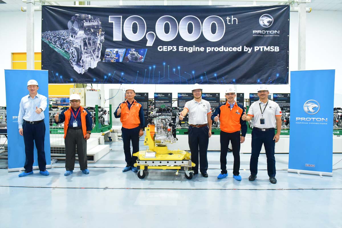 Proton GEP3 Engine 累计产量破10,000台！未来将会有更多新车采用、包括 Proton S50 ？