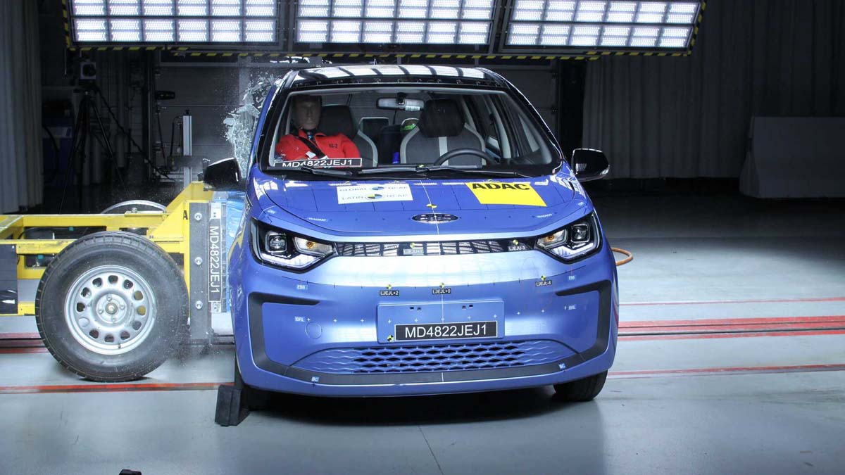 中国制造电动车在 Latin NCAP 中测试得0分!发生撞击后电源不会紧急切断!