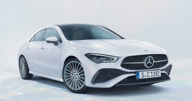 2023 Mercedes-Benz CLA 小改款登场：外观更优雅帅气，导入 48V 轻混和 PHEV 车型！ - automachi.com