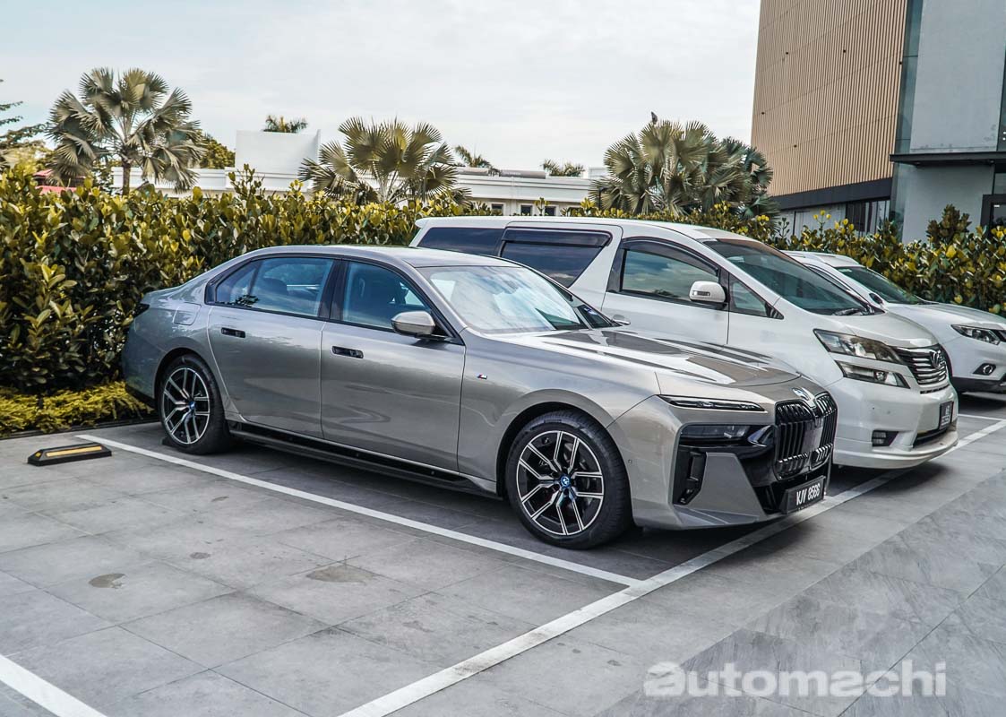 2023 BMW i7 现身我国：搭配101 kWh大电池、最大续航达到625 km！