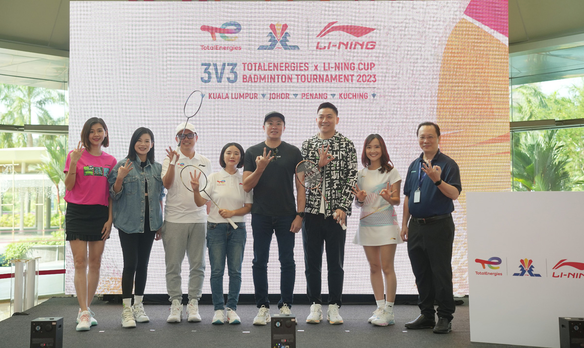 第一届 3V3 TotalEnergies X Li-Ning Cup 羽球赛即日起开放报名，将在 9 月 15 日正式开打。