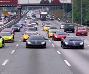 Supercars 为拍摄宣传片占据高速公路，网民痛批：这不是你爸爸的路。