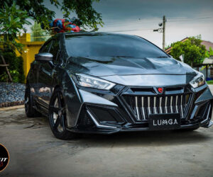 Nissan Almera Turbo 超夸张“恶魔”化改装，花 RM 2,500 就能改成全马最独特 Almera。