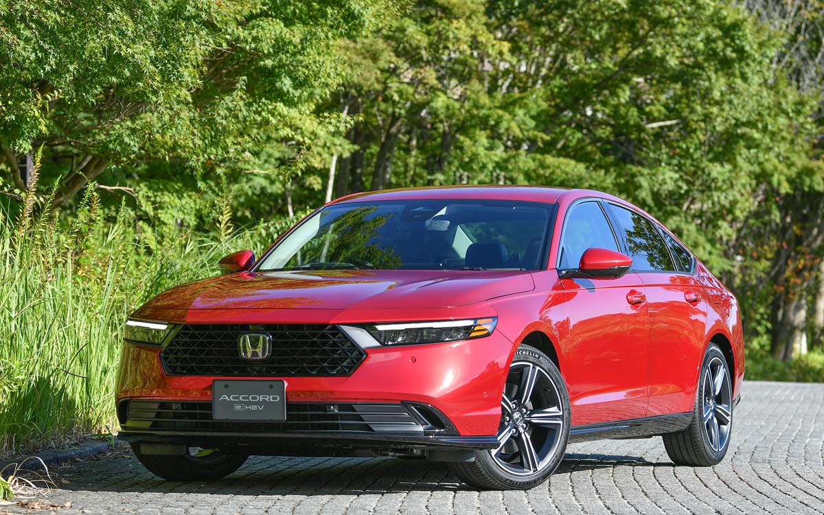 2023 Honda Accord 实车图:外观内装都有大进步、本田四门轿车之王!