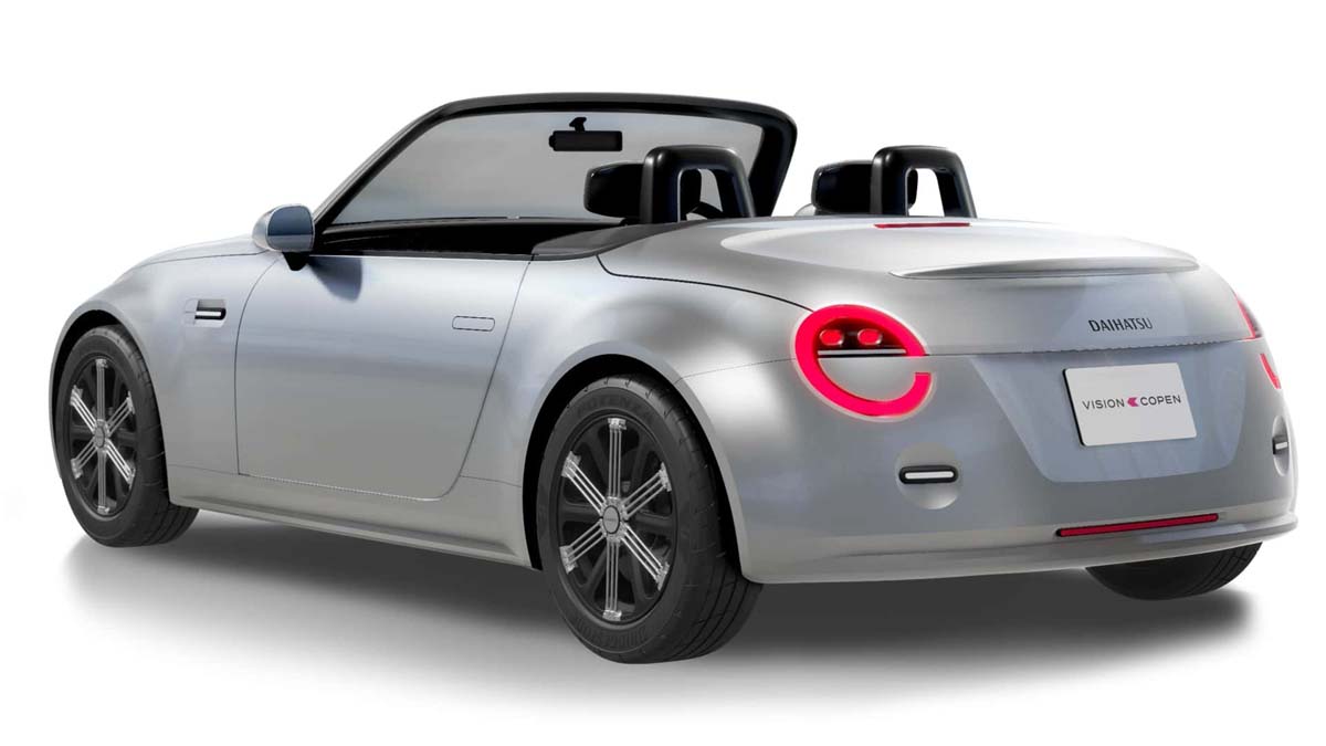 Daihatsu Vision Copen 登场:1.3L引擎+后轮驱动、未来的 Perodua 小跑车?