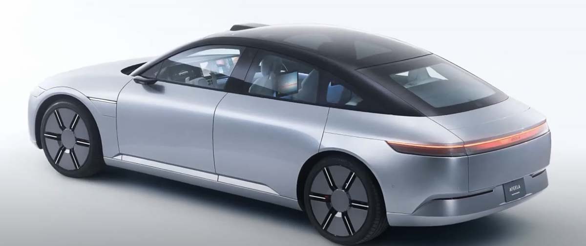 Sony-Honda Afeela 原型车发布：具备 Level 3 自动驾驶技术、可游玩 PS5 游戏！