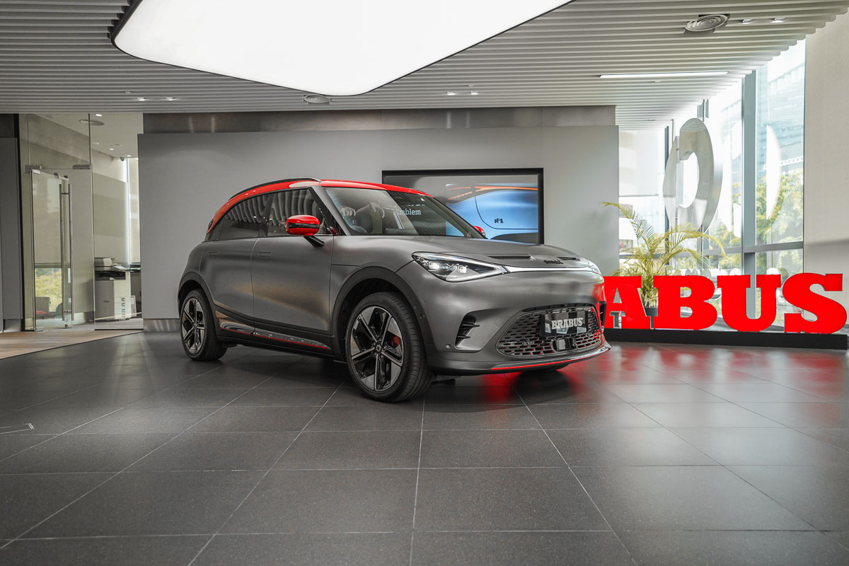 smart #1 BRABUS 大马实拍：最大马力 422Hp，零百加速 3.9 秒的性能纯电 SUV，预计售价 RM250,000。