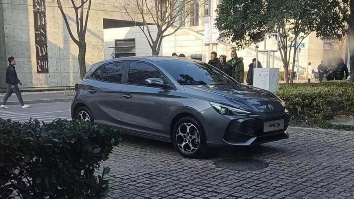 Toyota Yaris 的对手:2024 MG3 实车照曝光、最大马力达174 Hp!