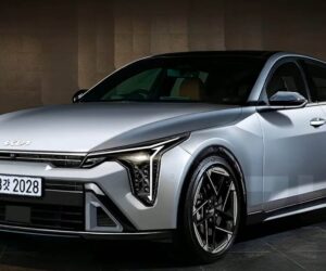 新一代 Cerato 渲染图！2025 Kia K4 有望今年内全球首发，化身科幻前卫 C-Segment Sedan。