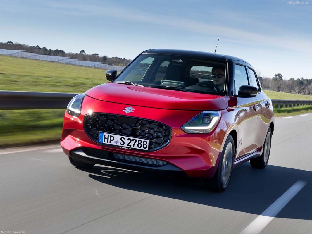 2024 Suzuki Swift 国际版官图：全新1.2L引擎动力更强、本地也会引进？
