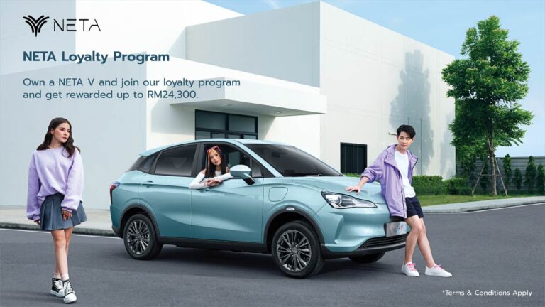 Neta Malaysia 推出特别优惠:Neta V 获终身保修,提供高达 RM 24,300 特别回扣(须符合条规 ...