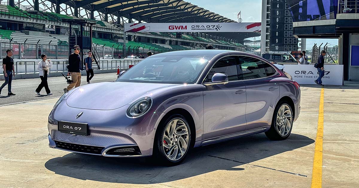 2024 Ora 07 Performance 已经在抵达我国:双电机0-100加速4.3秒、售价RM 189,800