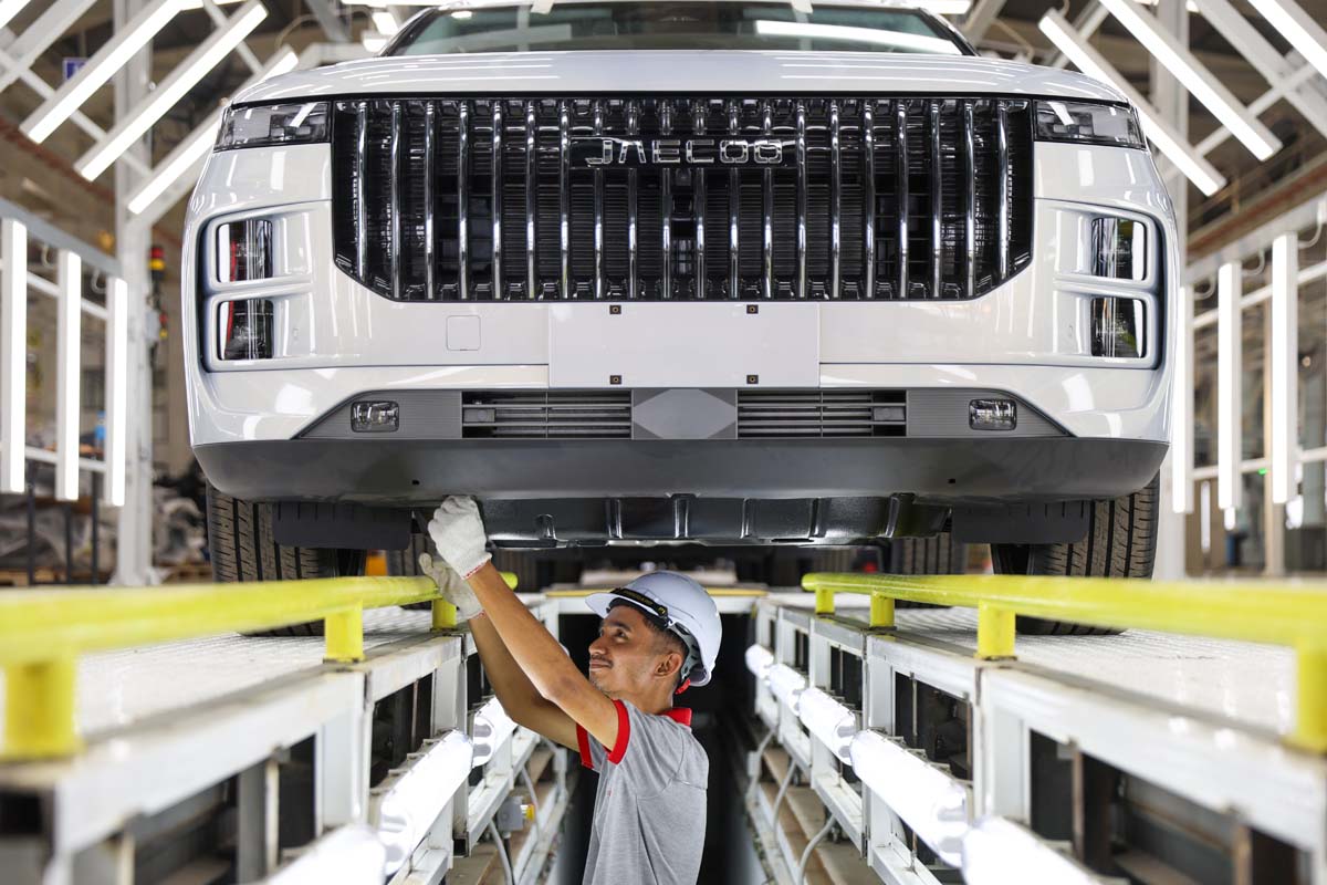 Chery Malaysia 全新工厂正式开始营运,首款生产新车为 JAECOO J7