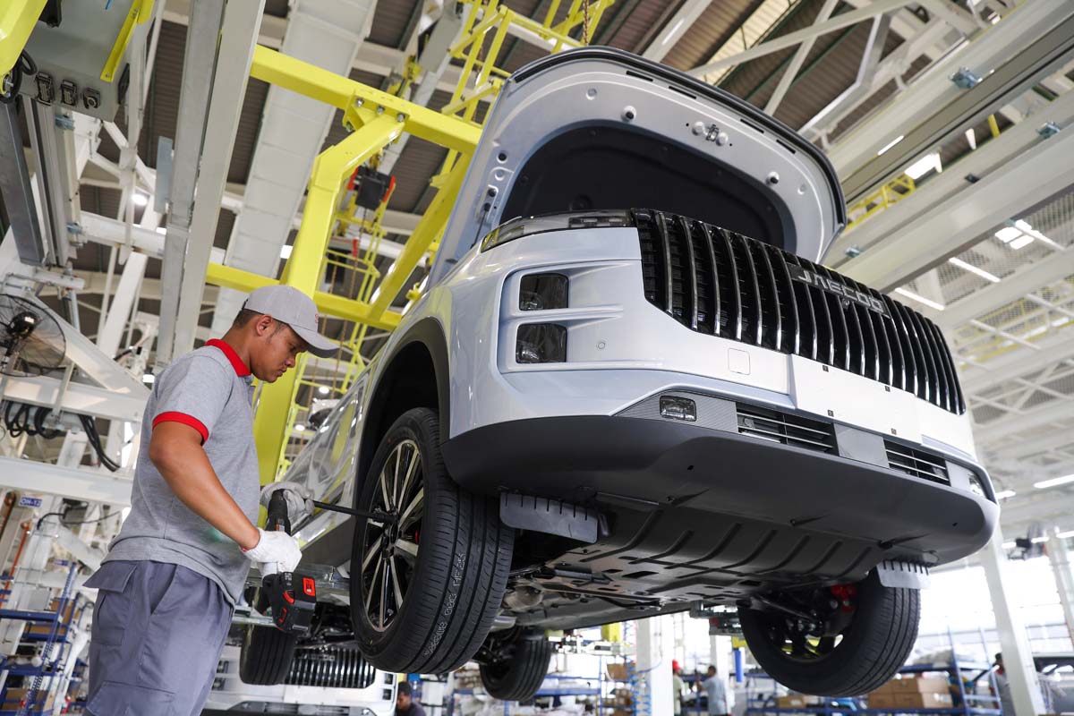 Chery Malaysia 全新工厂正式开始营运,首款生产新车为 JAECOO J7