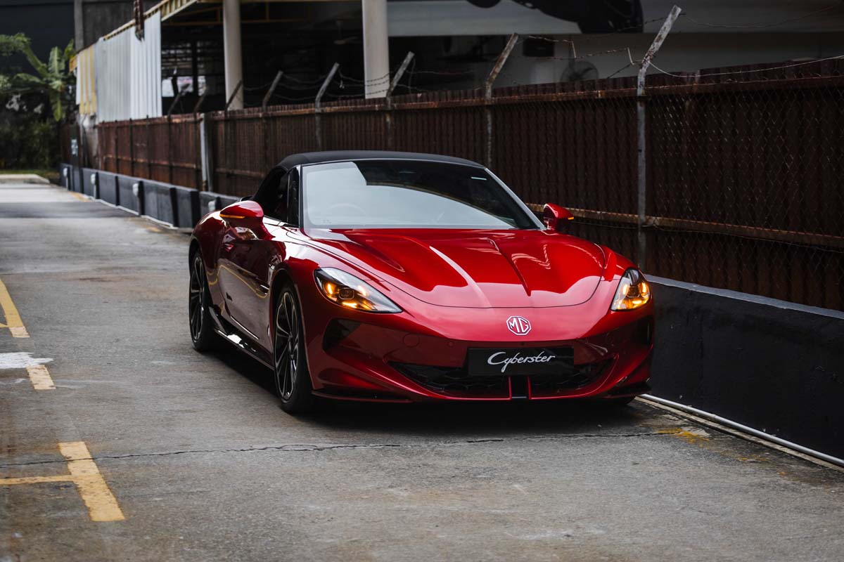 MG Cyberster 正式开放预订:拥有503 PS/725 Nm的输出,本地售价低于RM 350,000