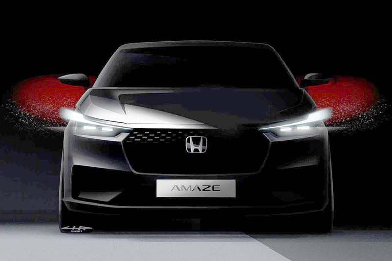 2025 Honda Amaze 预告:迷你版City登场、搭1.2L自然进气引擎
