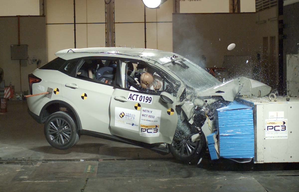 Neta V 在 ASEAN NCAP 获得0星,印尼高层表示在未来会做得更好