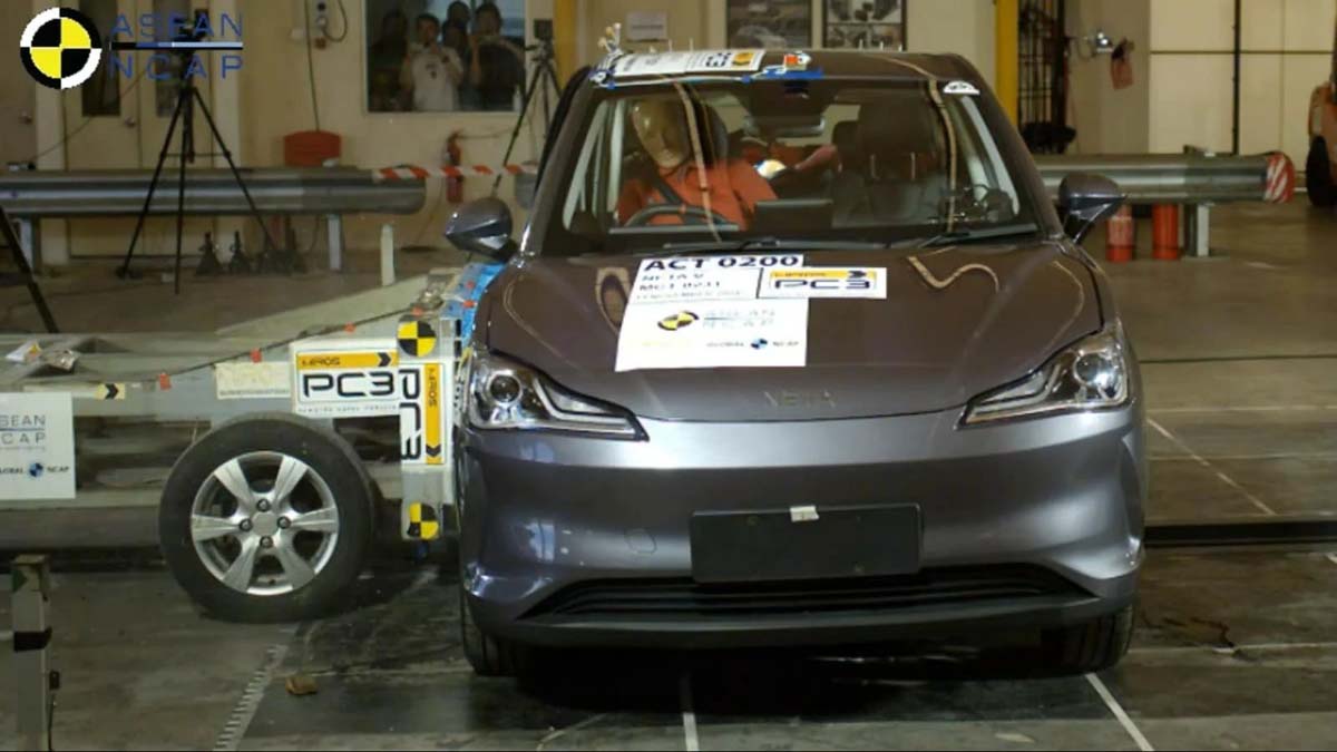 Neta V 在 ASEAN NCAP 获得0星,印尼高层表示在未来会做得更好