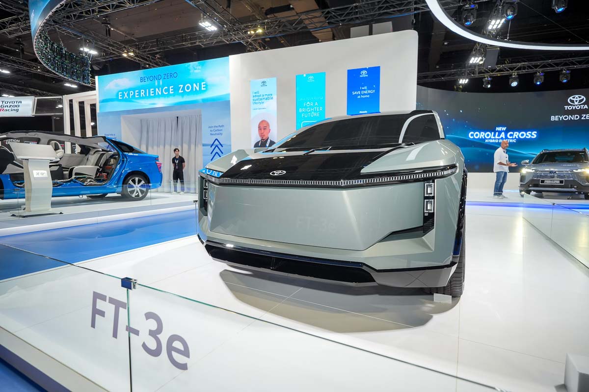 2024 KLIMS: Toyota FT-3e Concept 现身我国、全新电动车未来将登陆我国?