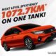 Honda Malaysia 官方表示 Honda City RS e:HEV 满缸可行驶1072.7 km！