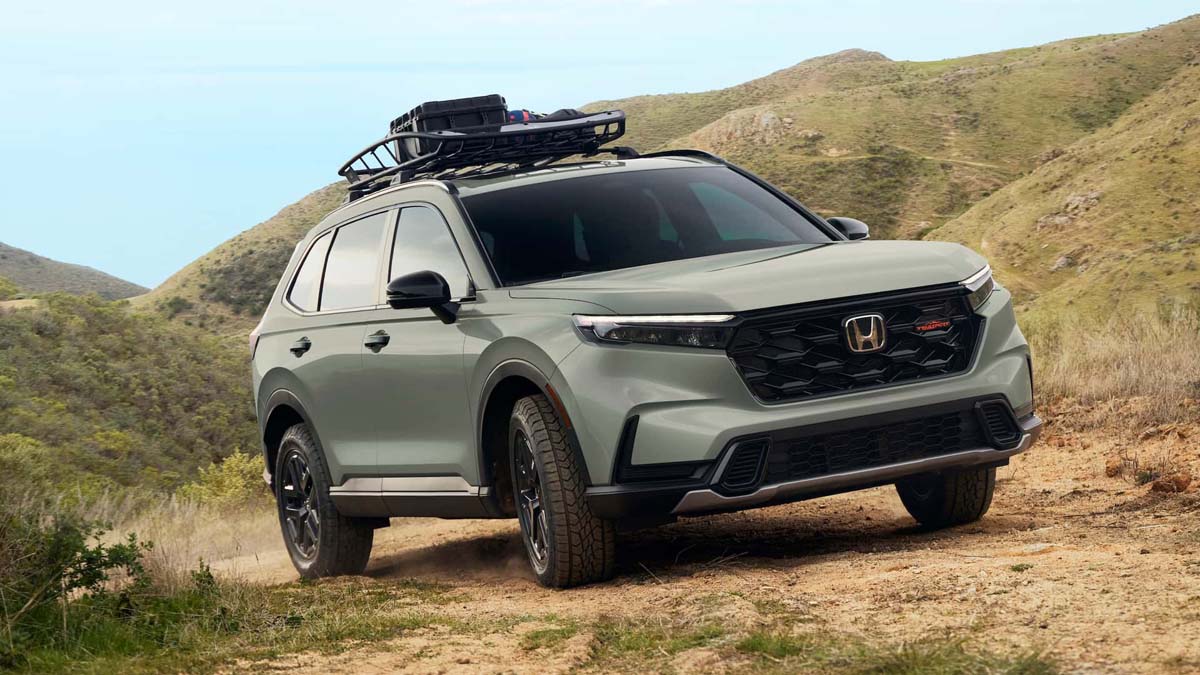 2026 Honda CR-V 北美市场登场:增加无线Carplay/Android Auto、新增混动越野车型!