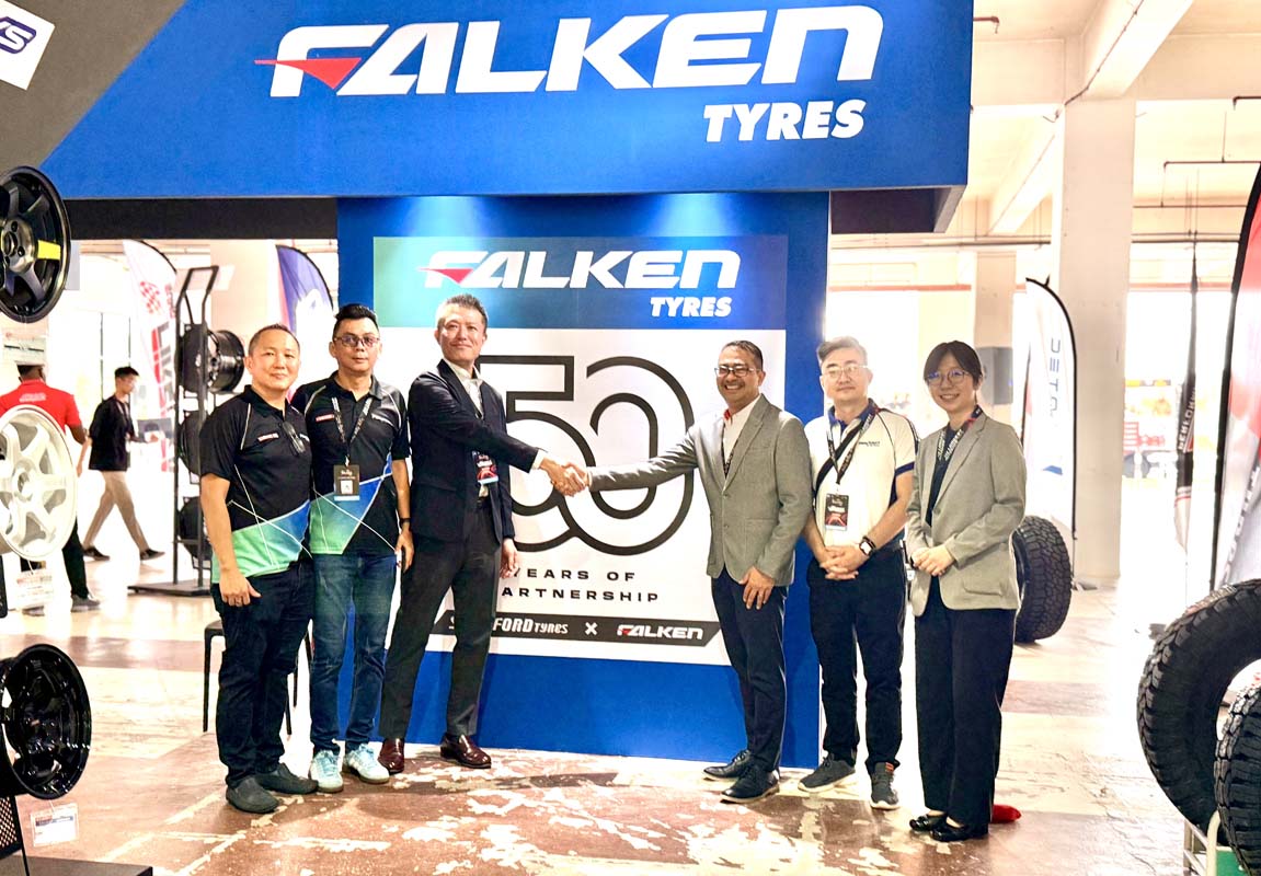 Stamford Tyres 在 MAS 2025 发布众多新品,包含全新越野轮胎和Rays 轻量化轮圈