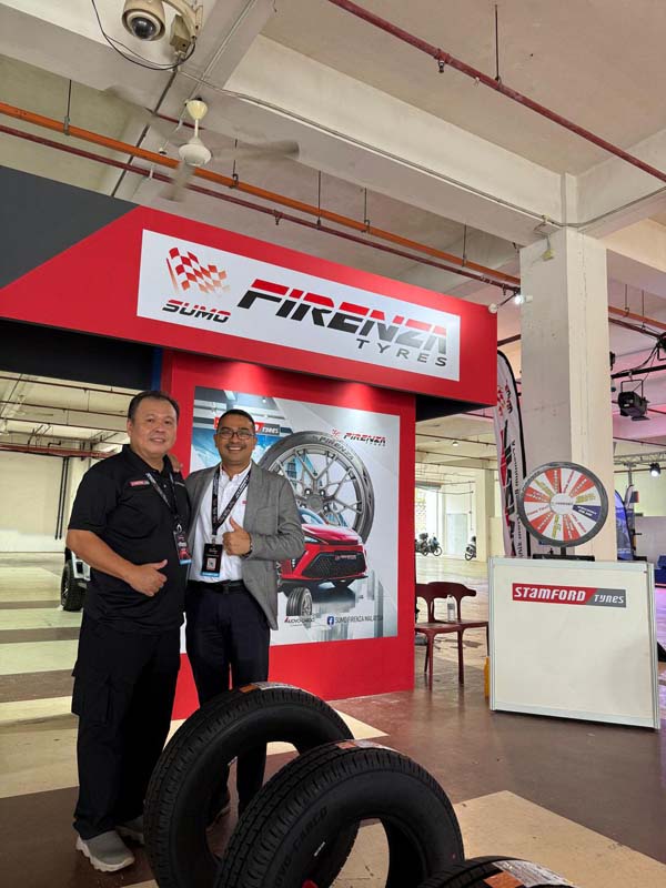 Stamford Tyres 在 MAS 2025 发布众多新品,包含全新越野轮胎和Rays 轻量化轮圈