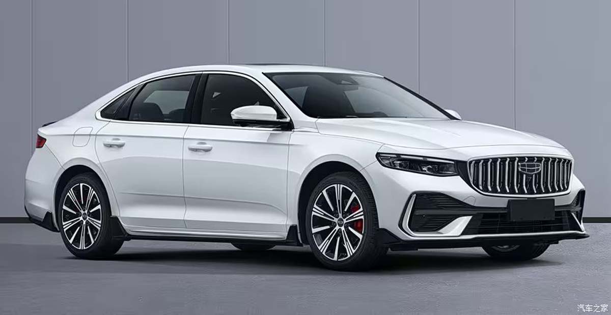 Geely Xingrui 小改款申报图曝光:全新2.0L涡轮引擎马力上看268 Hp!
