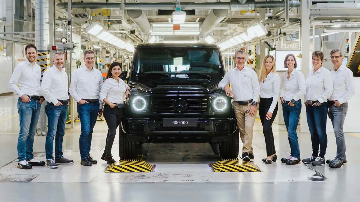 Mercedes-Benz G-Class 全球产量突破600,000大关!