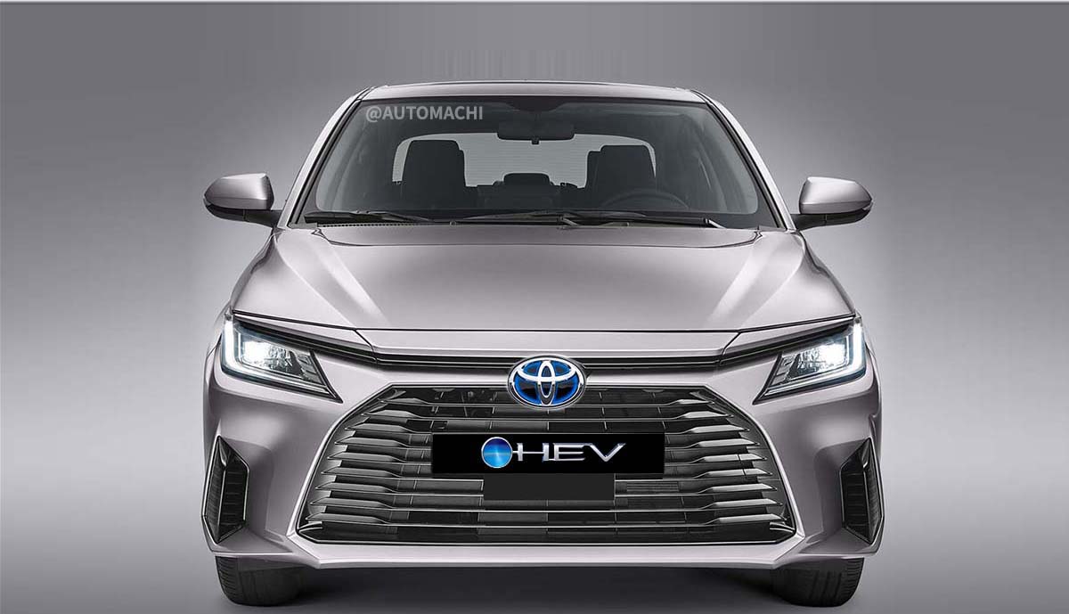 Toyota Vios HEV 8月21日泰国发布,一公升燃油行驶26.3 km