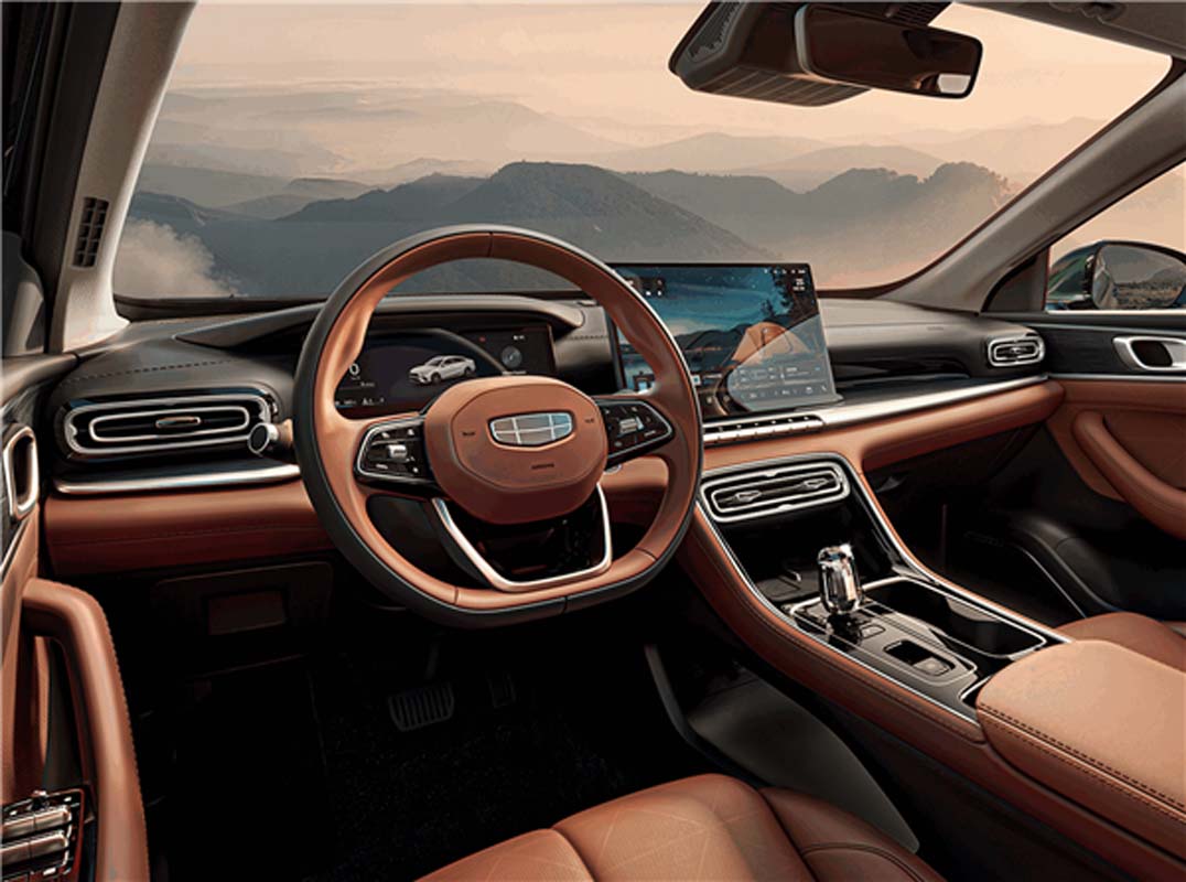 Geely Emgrand 大改款官方图：搭载 X50 同款引擎、车身尺码接近 Camry！