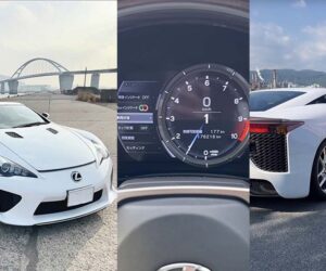 日本女子把 Lexus LFA 超跑当代步车、至今已经行驶176,216 公里！
