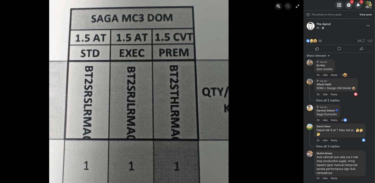 Proton Saga AMA01 渲染图：搭载全新1.5L自然进气引擎、预计11月分发布