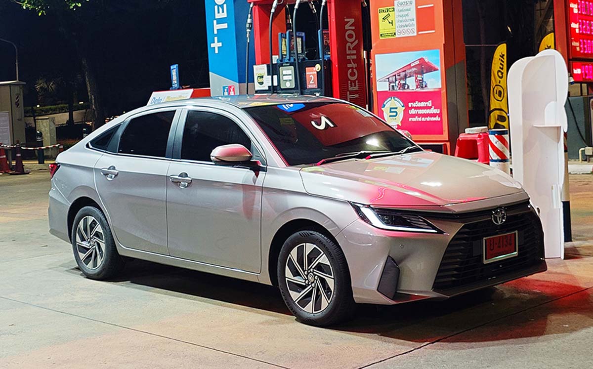 Toyota Vios HEV 泰国首测：零百加速仅9.75秒，创下22.98 km/L惊人油耗！